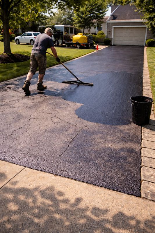 Blacktop Driveway Sealing in Fort Myers, FL
