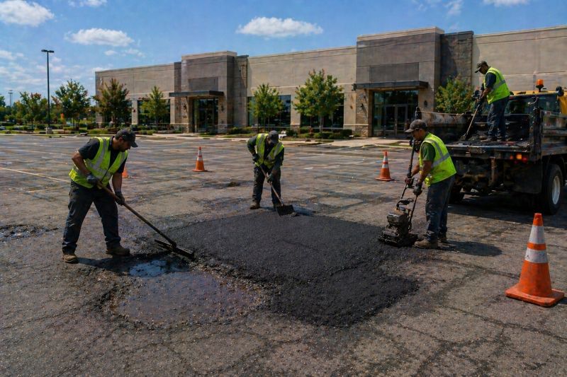 Commercial Pavement Repair in Little Rock, AR