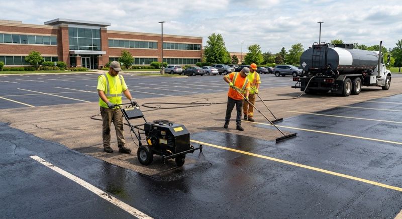 Commercial Pavement Sealing in Miami Dade County, FL