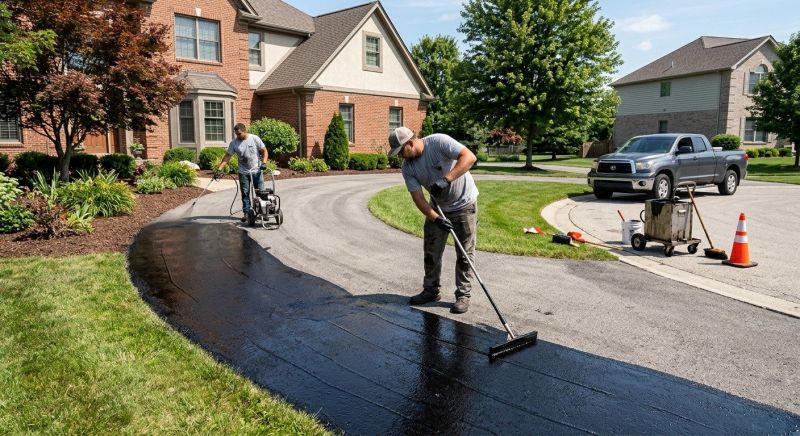 Driveway Slurry Sealing in Grand Rapids, MI