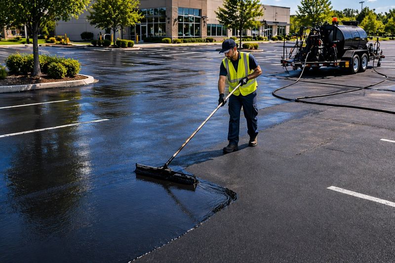Lot Sealcoating in San Antonio, TX
