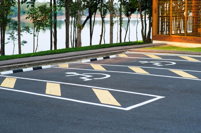 Parking Space Marking in Roswell, GA