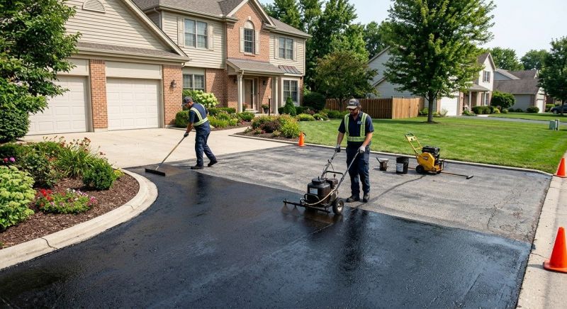 Residential Blacktop Sealing in Grand Rapids, MI