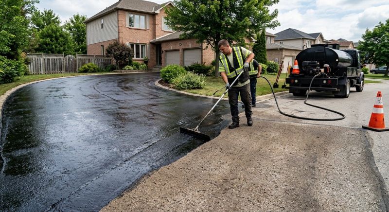 Asphalt Driveway Sealing in Denver, CO